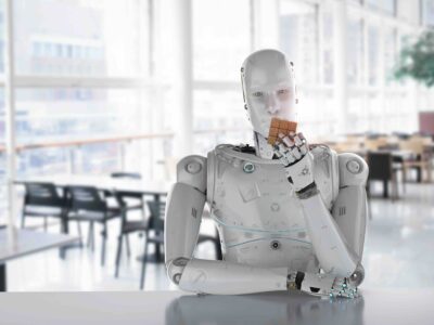 Robot AI play with Cube